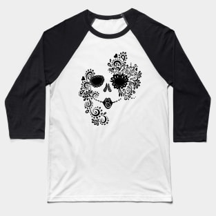 Lady of the dead Baseball T-Shirt